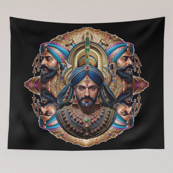 Item preview, Royal Maharaja of India in Decorative Style  designed and sold by artelligens.