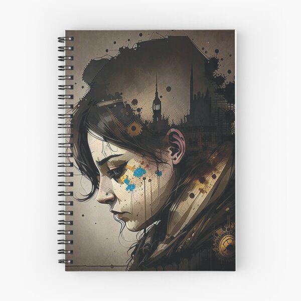 Item preview, Steampunk Portrait #16 - Sticker and T-Shirt Design designed and sold by MindAsylum.