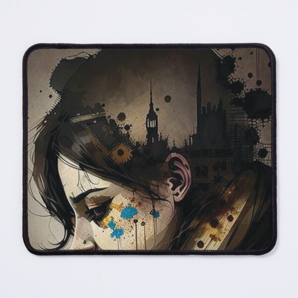 Item preview, Steampunk Portrait #16 - Sticker and T-Shirt Design designed and sold by MindAsylum.