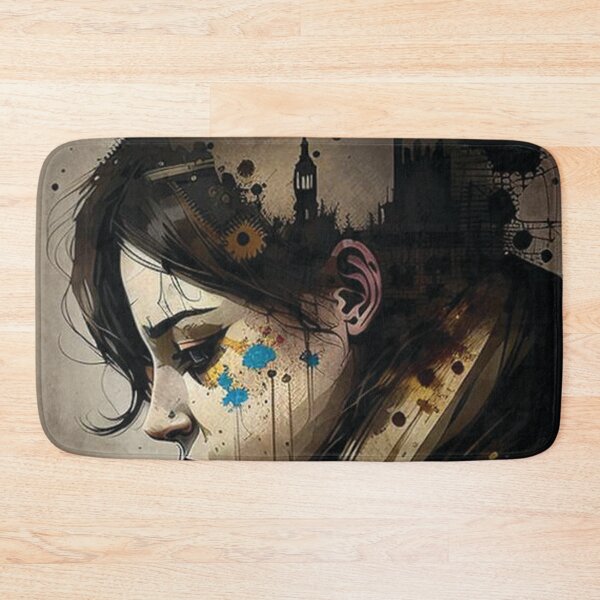 Item preview, Steampunk Portrait #16 - Sticker and T-Shirt Design designed and sold by MindAsylum.