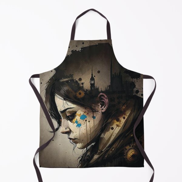 Item preview, Steampunk Portrait #16 - Sticker and T-Shirt Design designed and sold by MindAsylum.