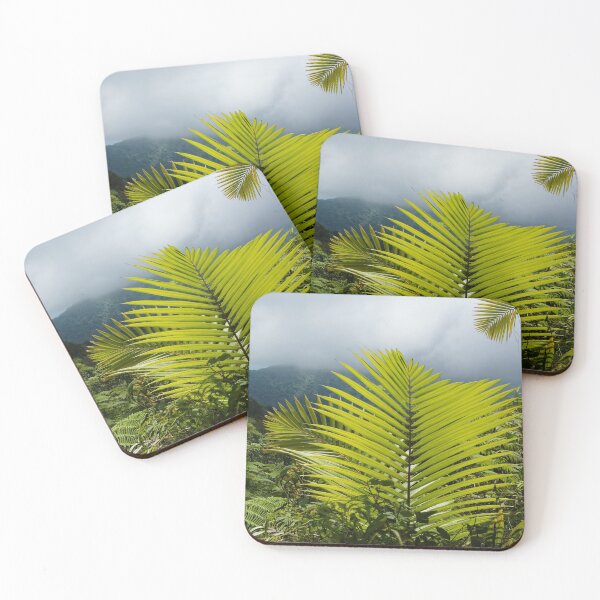 Item preview, Tropical Rainforest - Jungle Green and Rain Clouds designed and sold by Georgia Mizuleva.