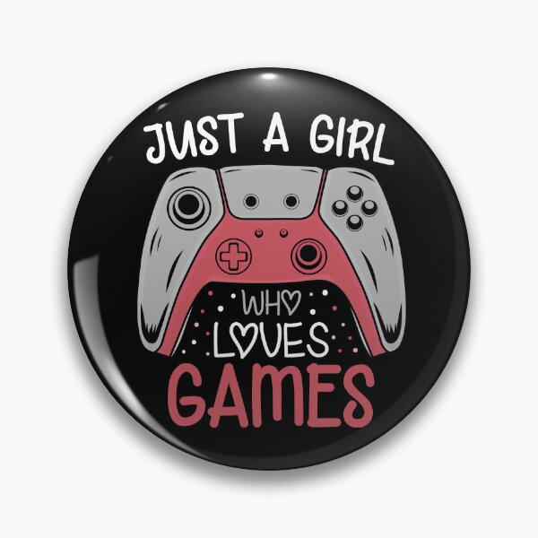 Item preview, Just a girl who loves videogames designed and sold by Cuquetafera.