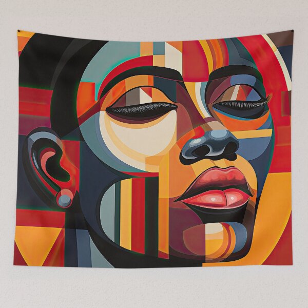 Item preview, African Style Bauhaus Design designed and sold by ArtificialGenes.