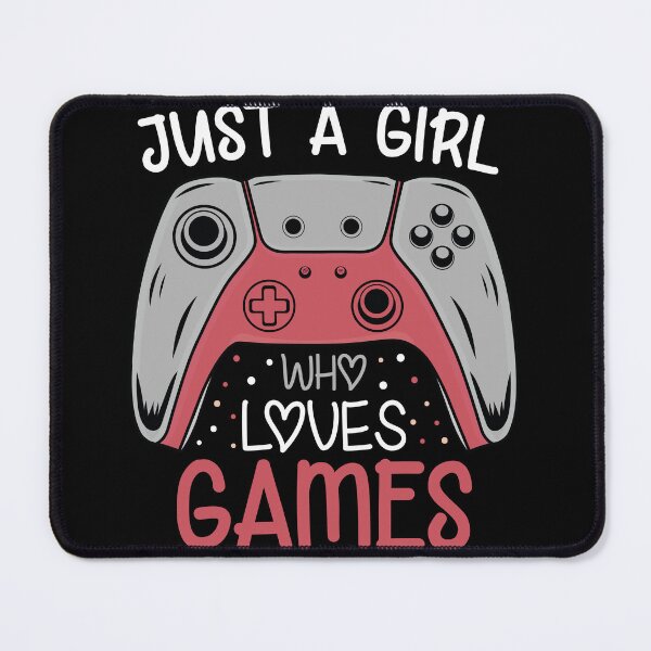 Item preview, Just a girl who loves videogames designed and sold by Cuquetafera.