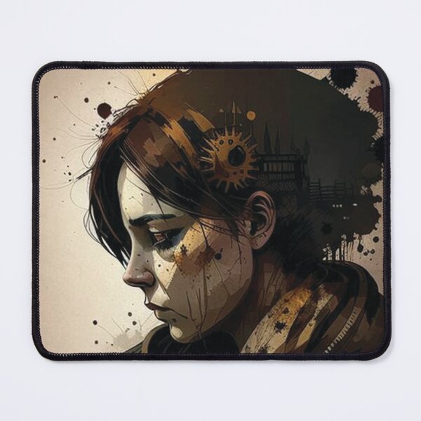 Item preview, Steampunk Portrait #17 - Sticker and T-Shirt Design designed and sold by MindAsylum.
