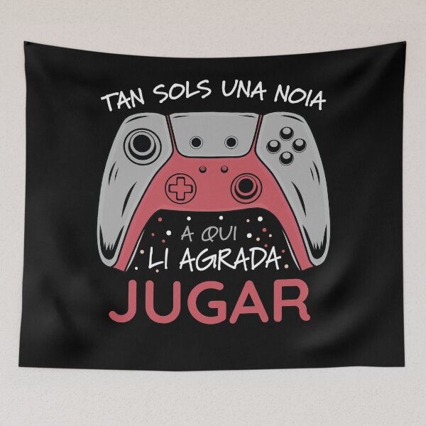 Item preview, Tan sols una noia a qui li agraden els videojocs designed and sold by Cuquetafera.
