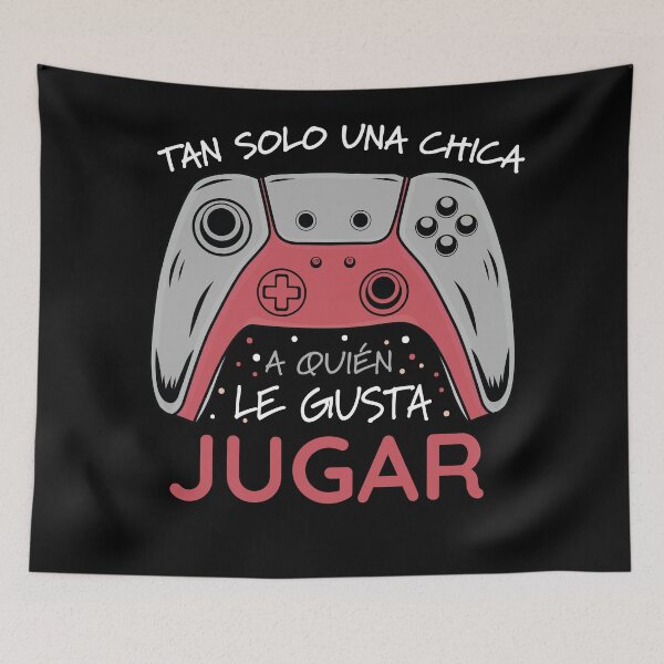 Item preview, Tan solo una chica a quién le gusta jugar designed and sold by Cuquetafera.