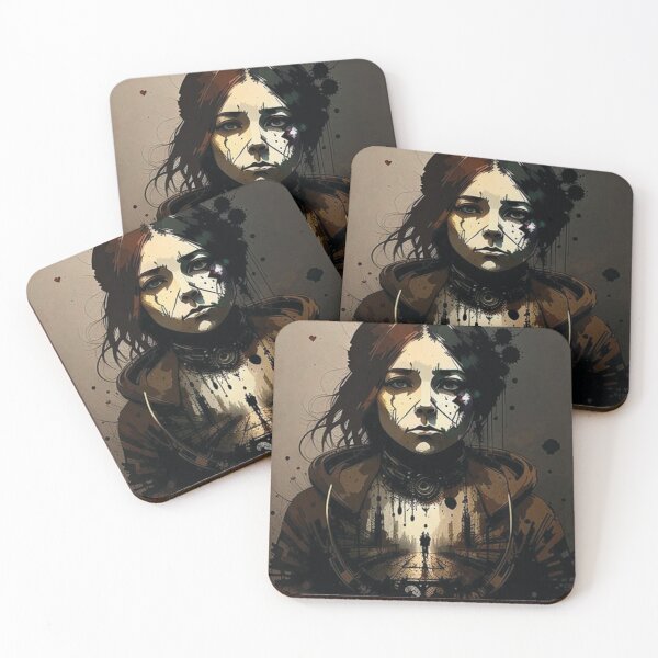 Item preview, Steampunk Portrait #19 - Sticker and T-Shirt Design designed and sold by MindAsylum.