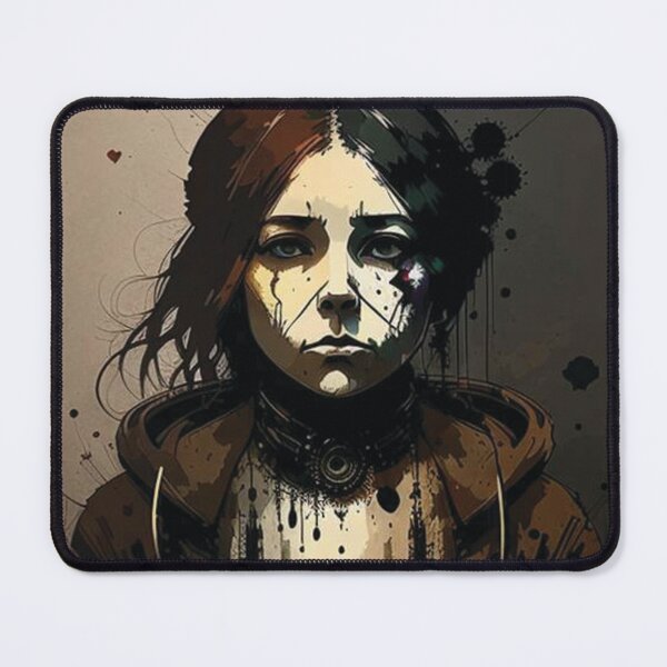 Item preview, Steampunk Portrait #19 - Sticker and T-Shirt Design designed and sold by MindAsylum.