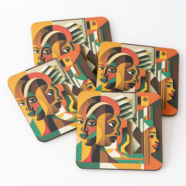 Item preview, African Style Bauhaus Design designed and sold by ArtificialGenes.
