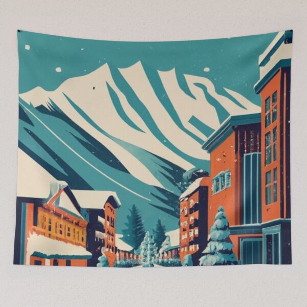 Item preview, A Vintage Travel Poster of Aspen - Colorado - US designed and sold by GoodOldVintage.