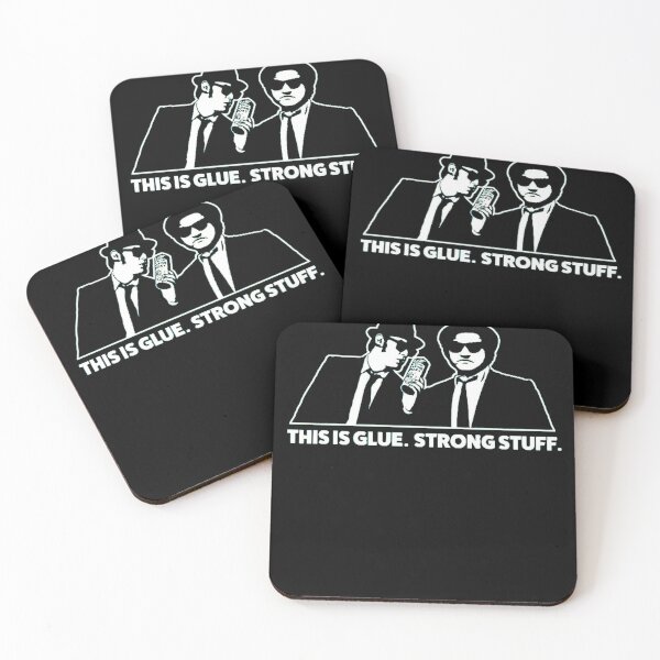 Item preview, Blues movie brothers Glue Strong Stuff designed and sold by KendallArmstr.