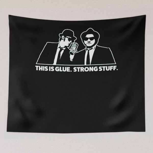 Item preview, Blues movie brothers Glue Strong Stuff designed and sold by KendallArmstr.