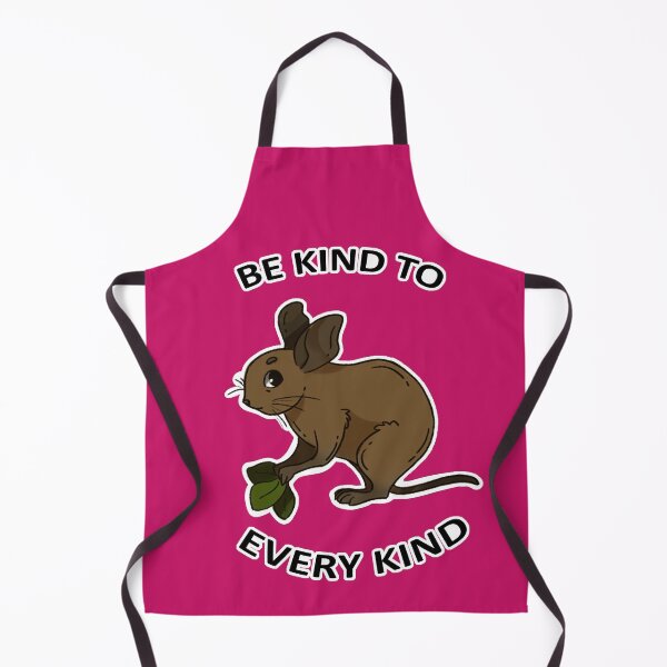 Item preview, Be kind to every kind Degu Animal Text Design Pink Background designed and sold by keepsketching.