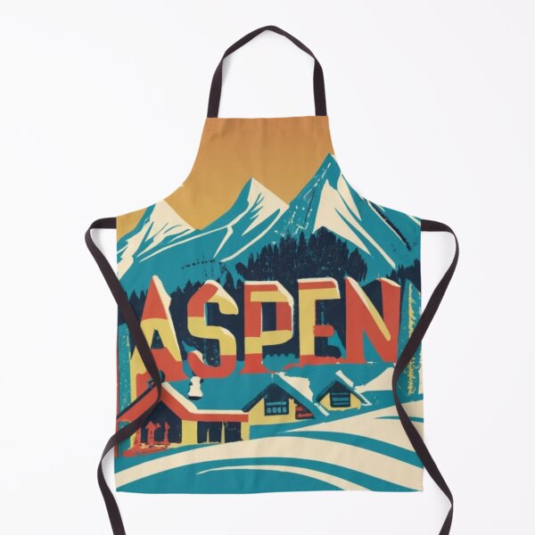 Item preview, A Vintage Travel Poster of Aspen - Colorado - US designed and sold by GoodOldVintage.