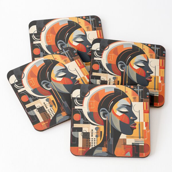 Item preview, African Style Bauhaus Design designed and sold by ArtificialGenes.