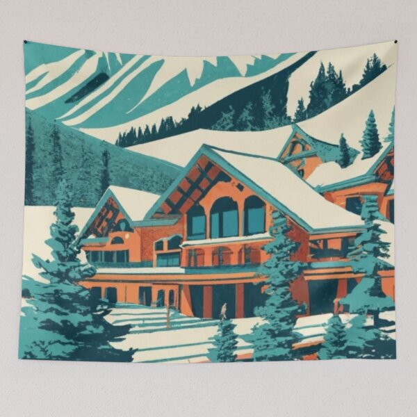 Item preview, A Vintage Travel Poster of Aspen - Colorado - US designed and sold by GoodOldVintage.