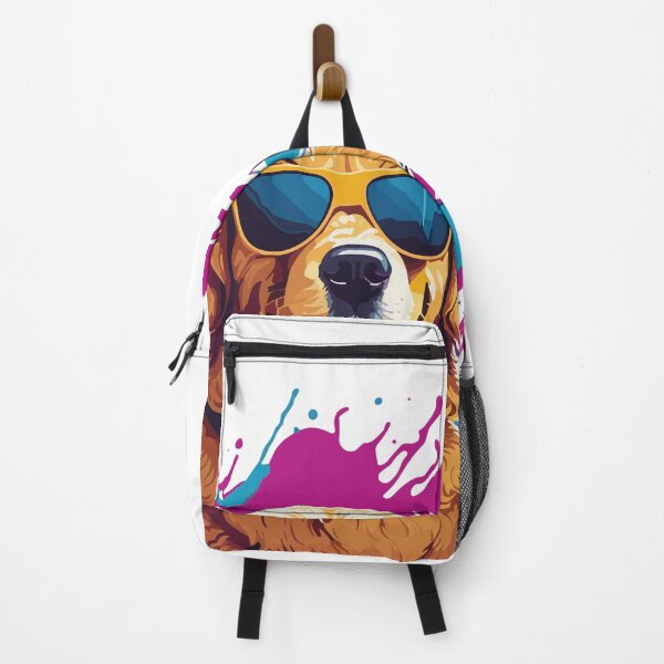 Aperçu de l'œuvre Chiot Mignon Chien Maman Amoureux De Golden Retriever Animal De Compagnie créée et vendue par Stick-Artistry.