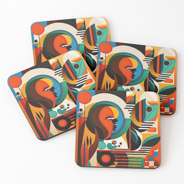 Item preview, African Style Bauhaus Design designed and sold by ArtificialGenes.
