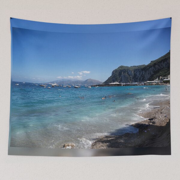 Item preview, The Beach on Capri, Italy designed and sold by Kathy Weaver.