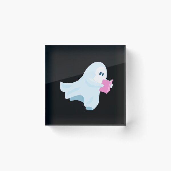 Item preview, Cute halloween ghost reading book designed and sold by Mateusz Majcherek.