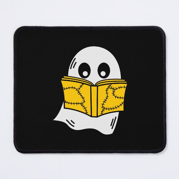 Item preview, Cute halloween ghost reading book designed and sold by Mateusz Majcherek.