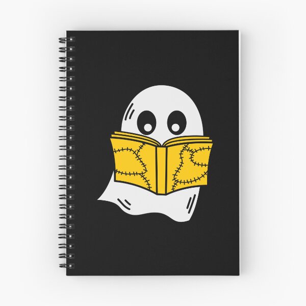 Item preview, Cute halloween ghost reading book designed and sold by Mateusz Majcherek.