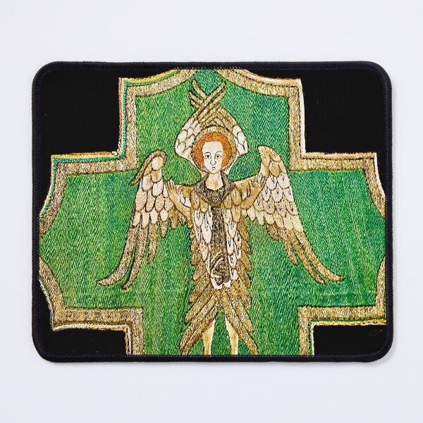 Item preview, Angel embroidery from a medieval priest's robe  designed and sold by roflinn.