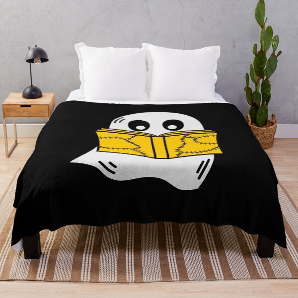 Item preview, Cute halloween ghost reading book designed and sold by Mateusz Majcherek.