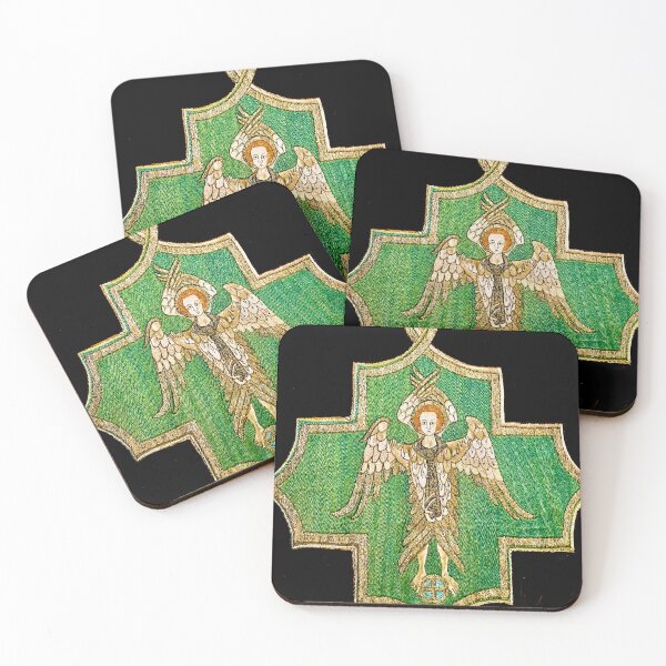 Item preview, Angel embroidery from a medieval priest's robe  designed and sold by roflinn.