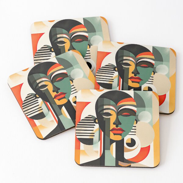 Item preview, African Style Bauhaus Design designed and sold by ArtificialGenes.