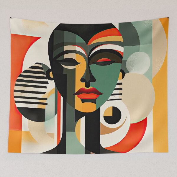 Item preview, African Style Bauhaus Design designed and sold by ArtificialGenes.