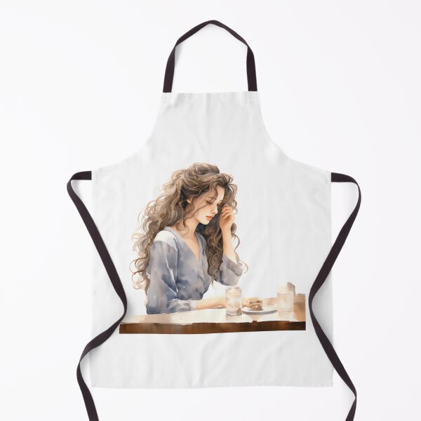Item preview, girl in coffee shop designed and sold by Lucky-jl.