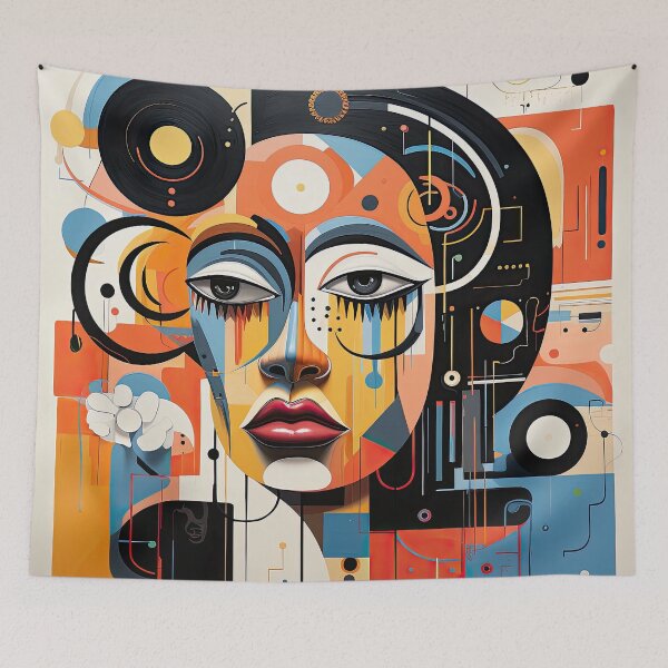 Item preview, African Style Bauhaus Design designed and sold by ArtificialGenes.