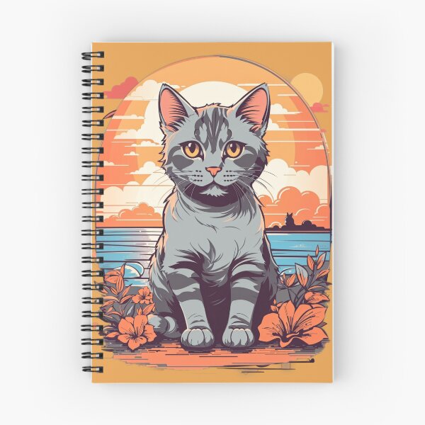 Item preview, Cat with flowers designed and sold by morganinfininty.