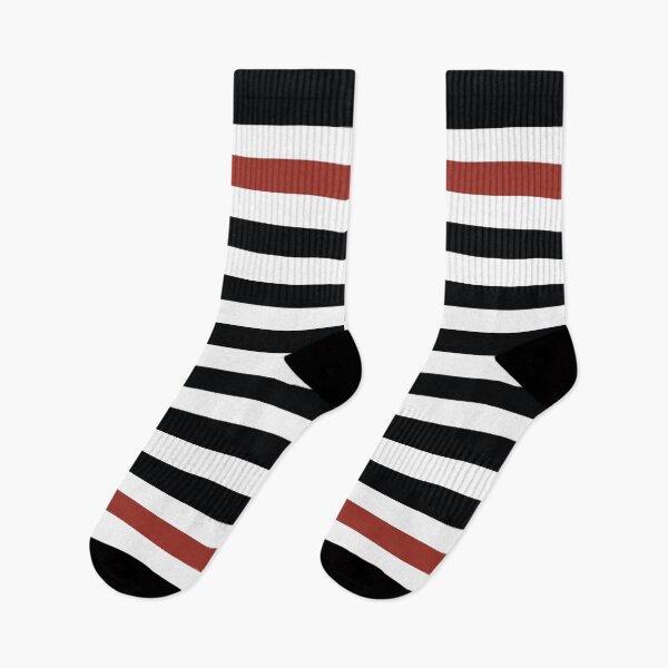 Item preview, Black and claret horizontal stripes designed and sold by + -.