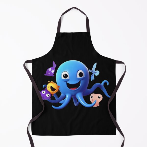 Item preview, Oswald The Octopus stickers designed and sold by WhimsyVisions.