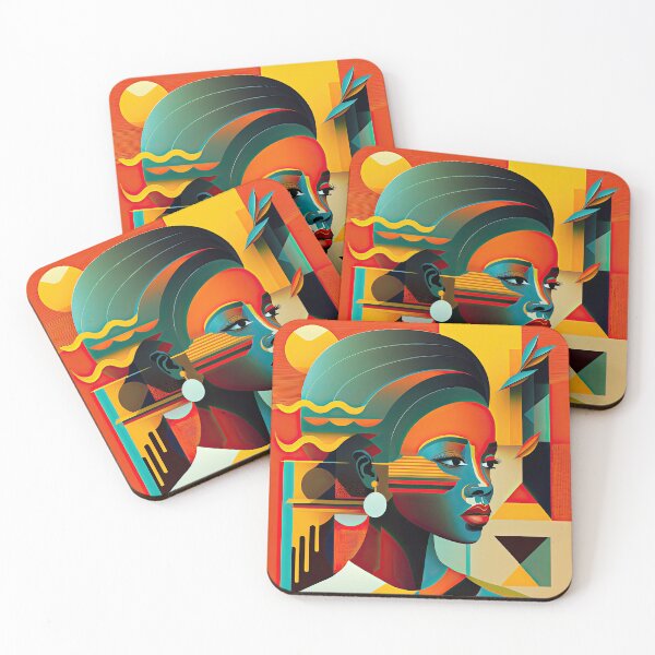 Item preview, African Style Bauhaus Design designed and sold by ArtificialGenes.