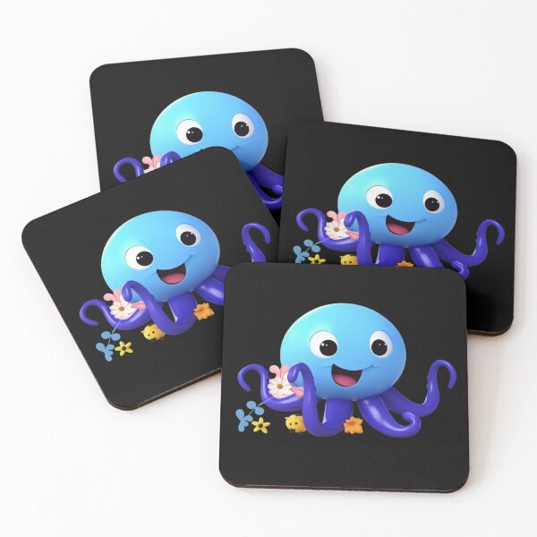 Item preview, Oswald The Octopus stickers & magnets designed and sold by WhimsyVisions.