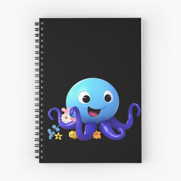 Item preview, Oswald The Octopus stickers & magnets designed and sold by WhimsyVisions.