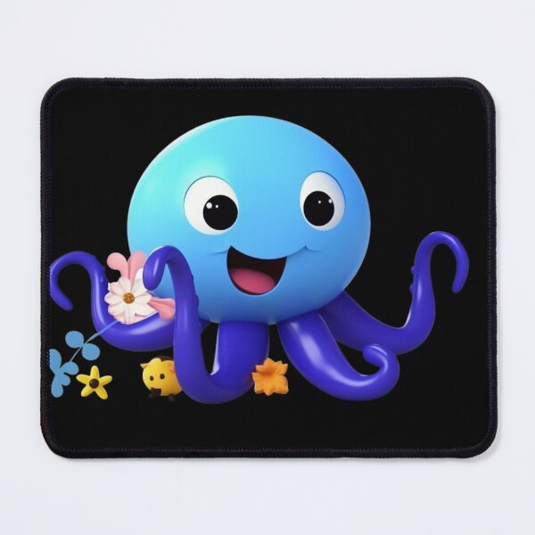 Item preview, Oswald The Octopus stickers & magnets designed and sold by WhimsyVisions.