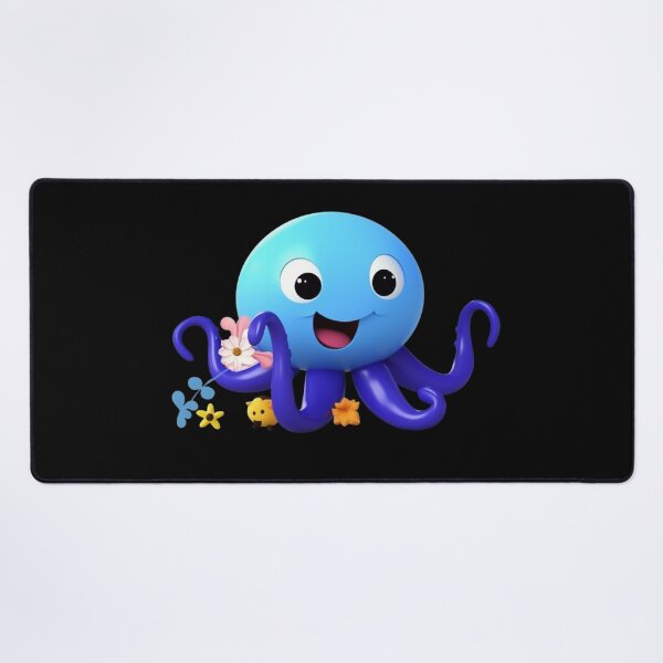 Item preview, Oswald The Octopus stickers & magnets designed and sold by WhimsyVisions.