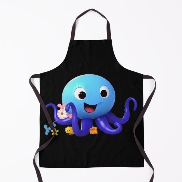 Item preview, Oswald The Octopus stickers & magnets designed and sold by WhimsyVisions.