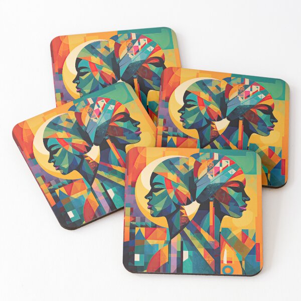 Item preview, African Style Bauhaus Design designed and sold by ArtificialGenes.
