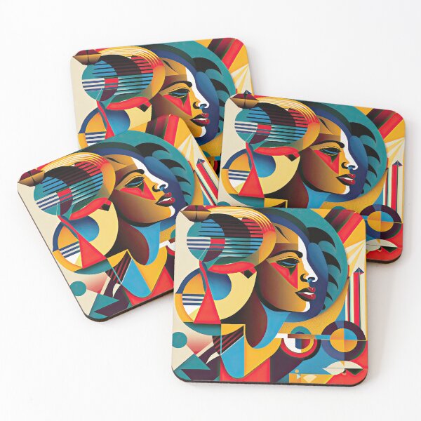 Item preview, African Style Bauhaus Design designed and sold by ArtificialGenes.