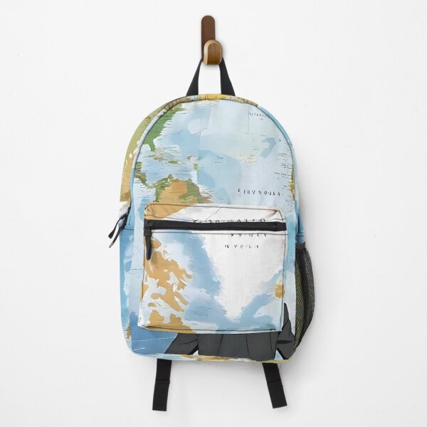 Item preview, Anime World Map designed and sold by AiArtworkz.