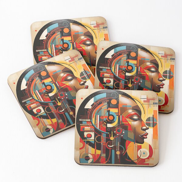 Item preview, African Style Bauhaus Design designed and sold by ArtificialGenes.