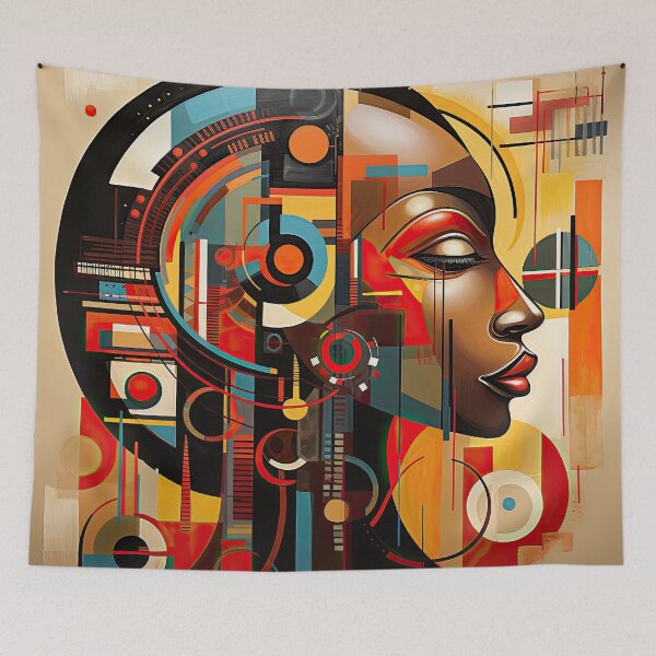 Item preview, African Style Bauhaus Design designed and sold by ArtificialGenes.