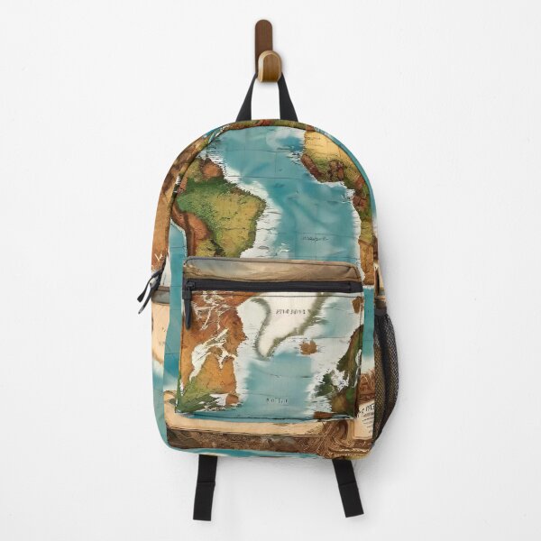 Item preview, World Map designed and sold by AiArtworkz.